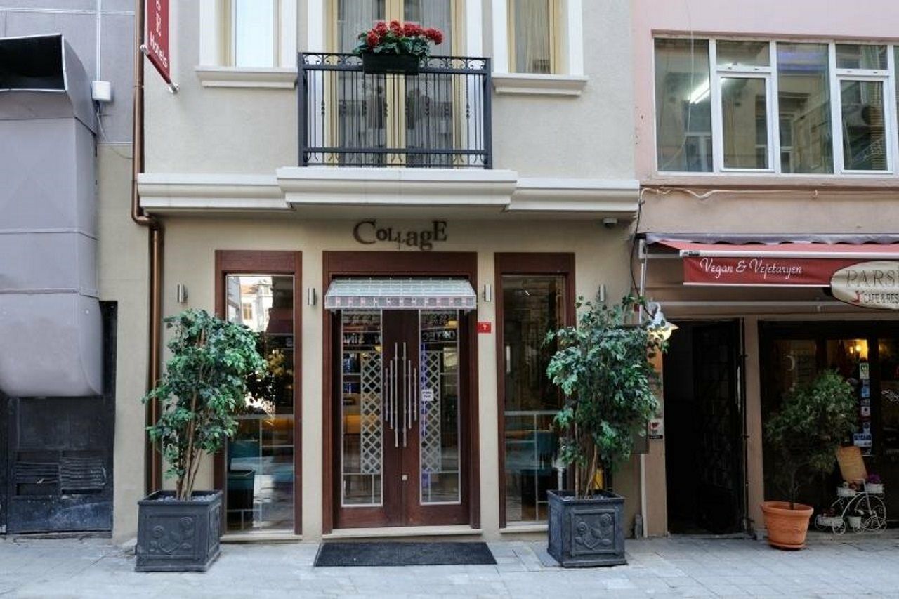 Collage Taksim Hotel Istambul Exterior foto